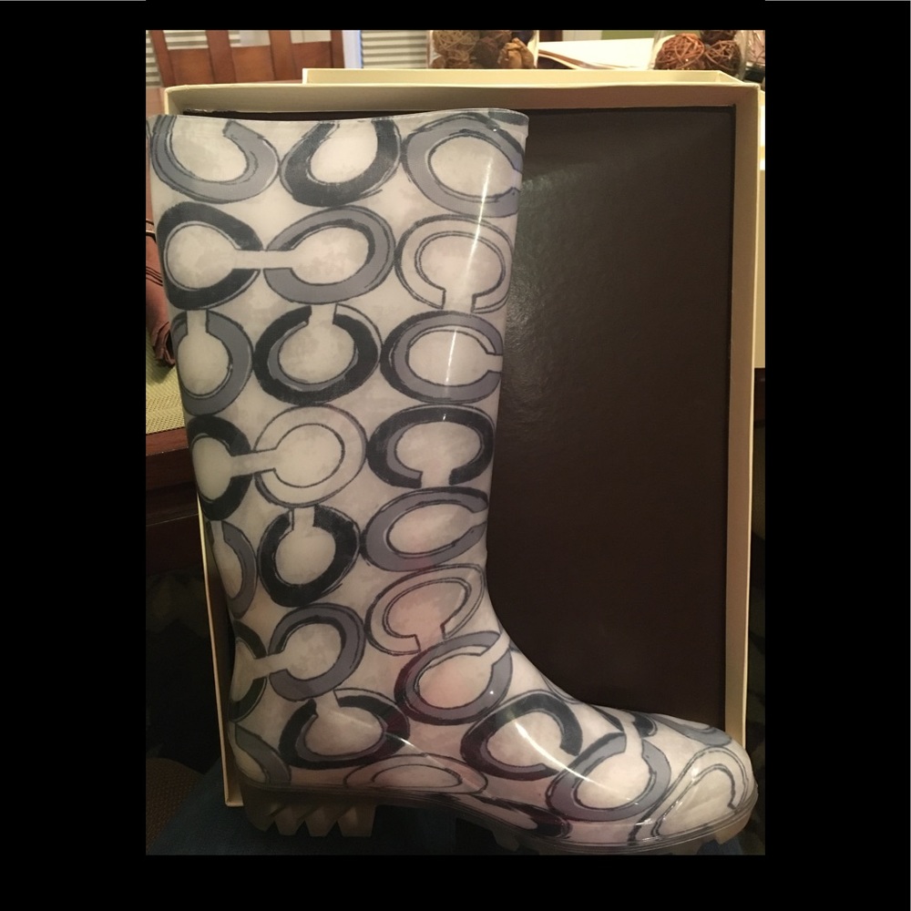 Coach Rain Boots